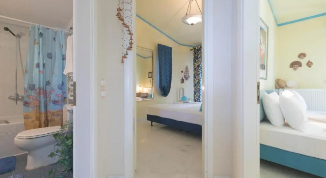 Sani Beach Gallery Villa, your next family vacation, Book Apartment Sani Beach 