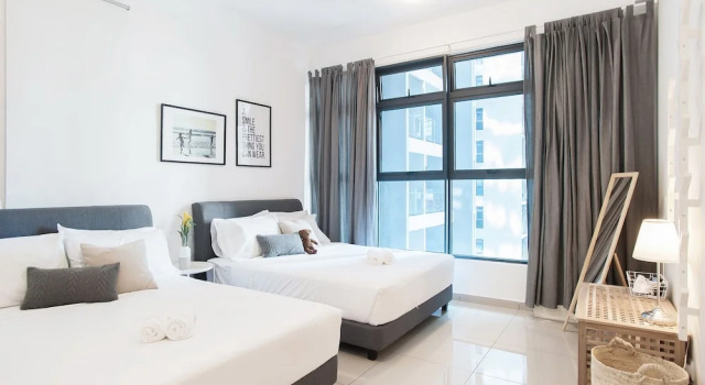 Апартаменты c 1 комнатой A9 Relax & Enjoy in a Luxury Condo near Jonker St