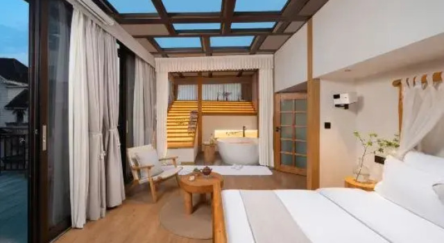 Люкс Chongqing Fairy Maiden Mountain Peach Blossom Land B&B