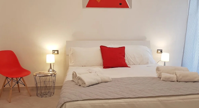Апартаменты с 2 комнатами с балконом и с видом на внутренний двор Volta 61 Apartments