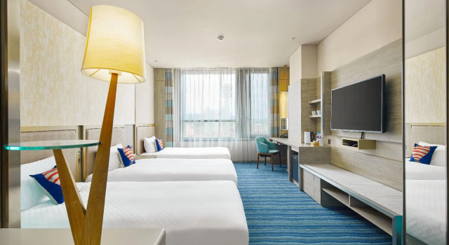 Трёхместный номер Standard Hotel Cham Cham Taitung Caesar Park Hotels & Resort