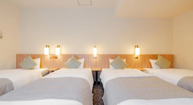 Четырёхместный номер Standard Sapporo View Hotel Odori Park
