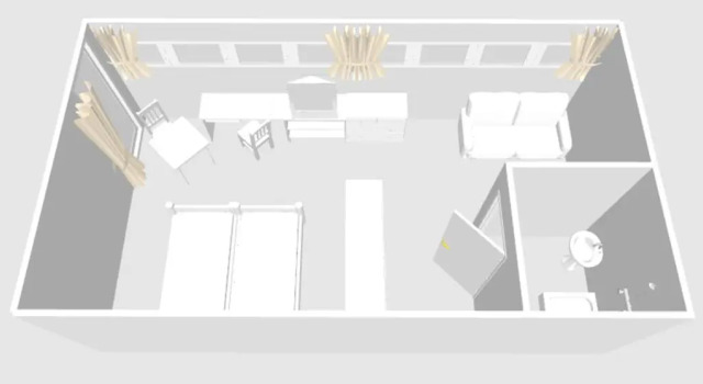 Трёхместный номер Standard Hotel-von-Heyden