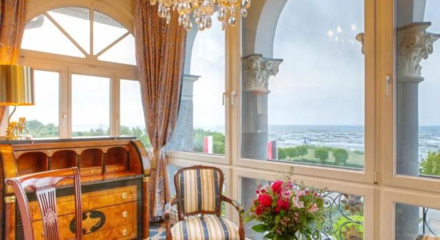Люкс с видом на море SEETELHOTEL Ahlbecker Hof das elegante Traditionshotel & ruhiger Rückzugsort an der Ostsee
