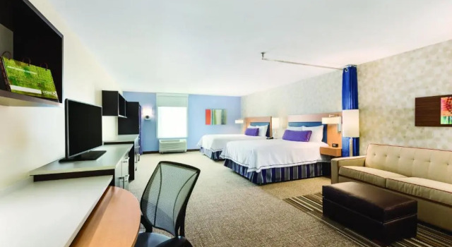 Четырёхместная студия Home2 Suites by Hilton Sioux Falls Sanford Medical Center
