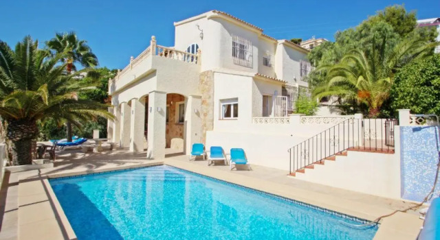 Вилла Casa del Campo - sea view villa with private pool in Moraira