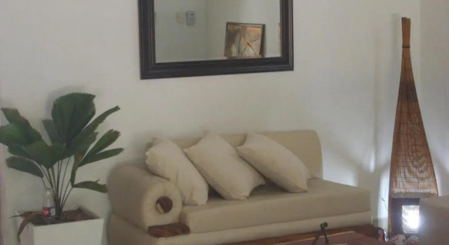 Кровать в общем номере Hostal Palohe