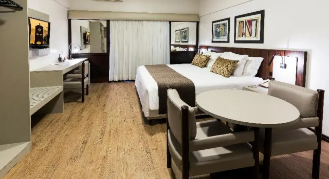 Двухместный номер Standard Plaza Blumenau Hotel - Próximo Curt Hering, Via Gastronômica