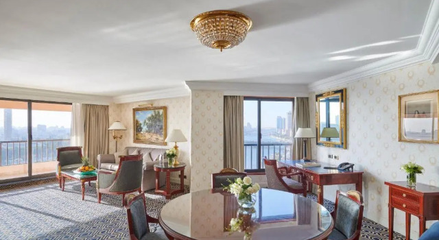 Двухместный люкс Presidential с видом на Нил InterСontinental Cairo Semiramis