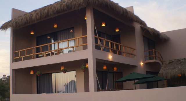 Lya Beach House, Book Apartment Puerto Escondido Oaxaca