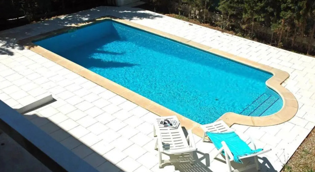 Коттедж Villa with pool, 200m from beach