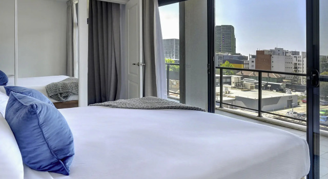 Апартаменты Deluxe с 2 комнатами с балконом Mantra Wollongong