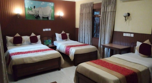 Трёхместный номер Standard Hotel Wildlife Camp