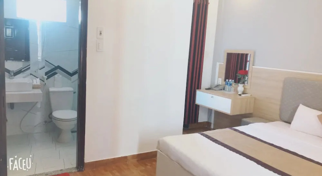 Одноместный номер Deluxe с балконом и с красивым видом из окна Hong Thien 1 Hotel