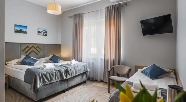 Трёхместный номер Standard Hotel Smile Pieniny