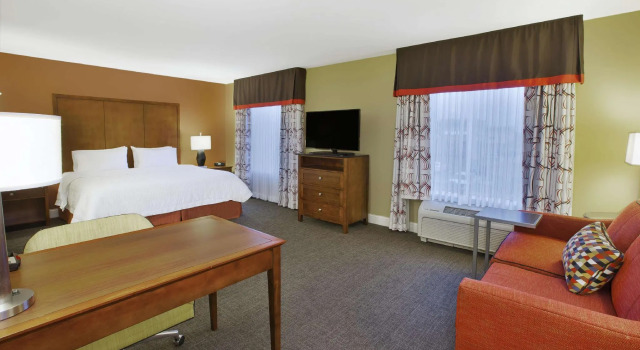 Двухместная студия Hampton Inn & Suites Wichita-Northeast
