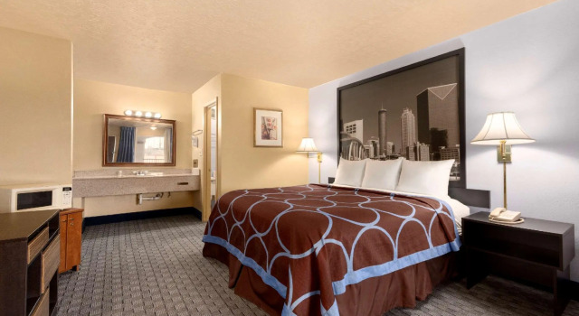 Двухместный номер Standard Super 8 by Wyndham College Park/Atlanta Airport West