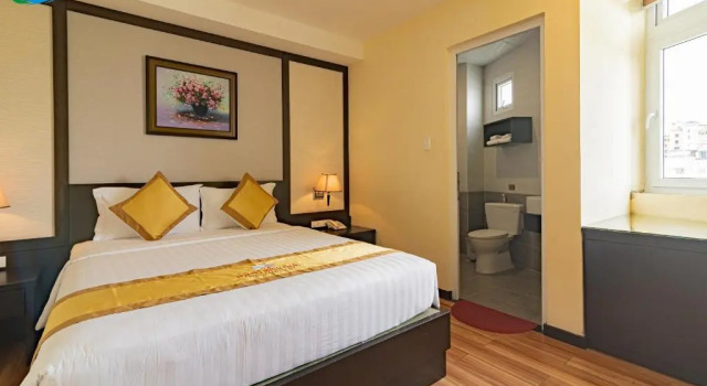 Коттедж Standard Hoang Minh Chau Ba Trieu Hotel