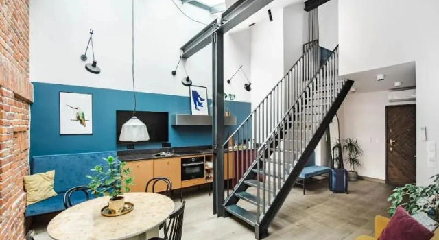 Апартаменты с 2 комнатами с видом на город Stradom15 Apartments