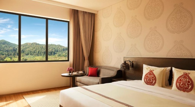 Двухместный номер Deluxe с видом на горы Vivanta Guwahati