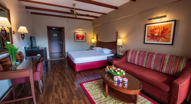 Двухместный номер Deluxe c 1 комнатой с балконом и с видом на озеро The Carlton Kodaikanal