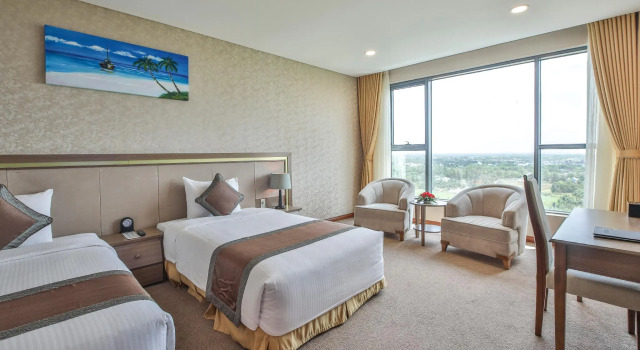 Двухместный номер Deluxe Muong Thanh Luxury Ca Mau Hotel