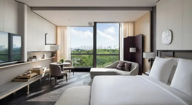Двухместный номер Deluxe с видом на сад Four Seasons Hotel Suzhou