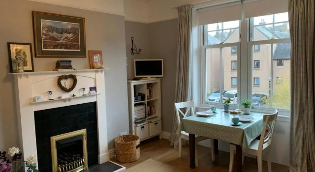 Peebles Cottage Apartment with River View and Bike Store, Забронировать Апартаменты/квартира Апартаменты Шотландских границ, Апартаменты/квартира