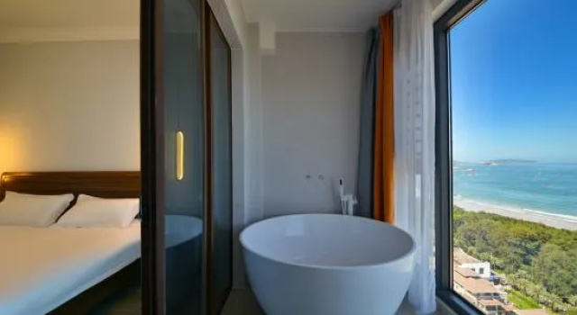 Suite 2 Schlafzimmer mit Meerblick YuMo hotel
