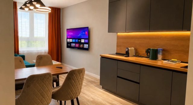 GOSH (Gosh) on Republic Street 204 building 3, Prenota Appartamento Hotel a Tyumen Region con parcheggio, Parcheggio
