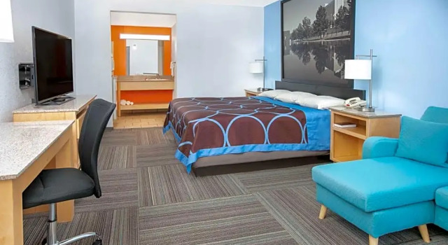 Номер Standard Super 8 by Wyndham City of Moore