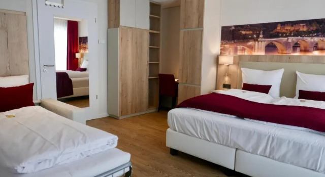 Семейный номер Standard Цокольный этаж Rafaela Hotel Heidelberg