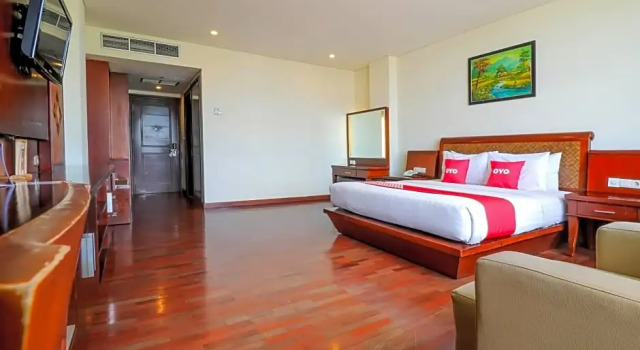 Двухместный номер Deluxe с красивым видом из окна Grand Jimbaran Boutique Hotel & Spa