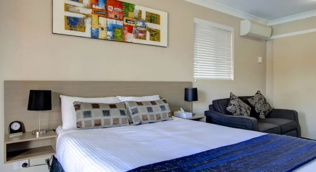 Номер Standard с красивым видом из окна Beachpark Apartments Coffs Harbour