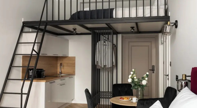 Люкс Deluxe Мансарда OLD TOWN Charm & Chic by Downtown Apartments