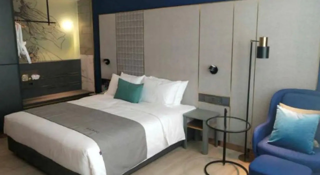 Двухместный номер Standard с красивым видом из окна Lano Hotel Xinjiang BaZhou Korla City Jindu Plaza