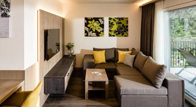 Люкс c 1 комнатой Panorama Residence Saltauserhof Resort