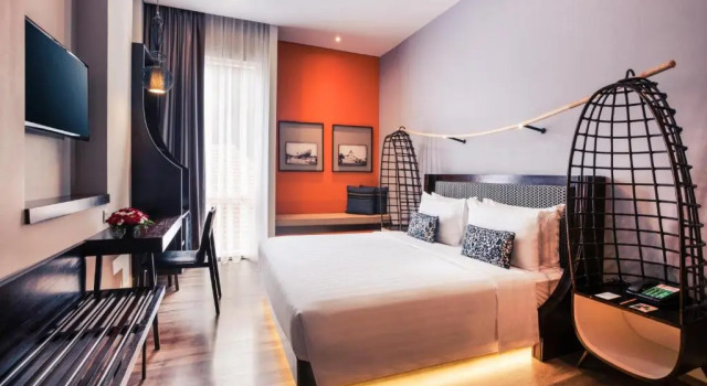 Deluxe room Mercure Surabaya Grand Miram