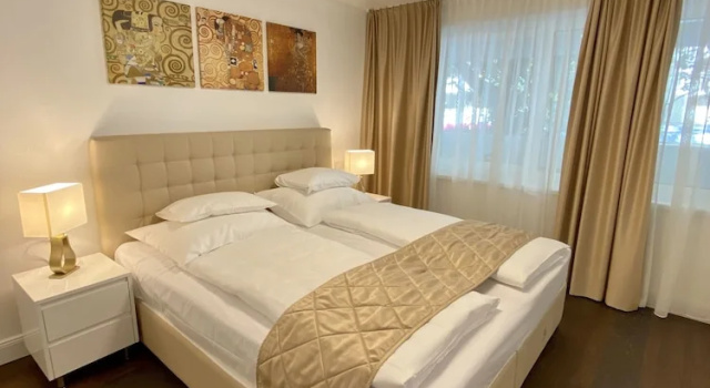 Двухместные апартаменты Comfort с балконом Steiner Residences Vienna Vorgartenstrasse