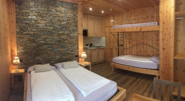 Студия Deluxe с видом на внутренний двор Chalet La Rugiada