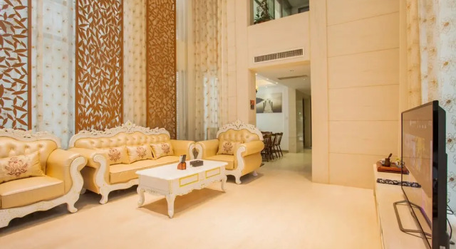 Deluxe Villa in Mingyue Mountain and Stream, Забронировать Вилла Отели Гуанчжоу 4 звезды, рядом с Мечеть Хуайшэн, 4*