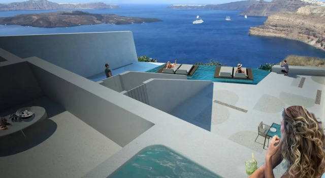 Люкс Alti Santorini Luxury Suites