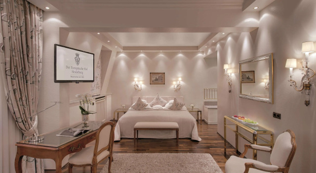 Полулюкс Hotel Europäischer Hof Heidelberg, Bestes Hotel Deutschlands in historischer Architektur