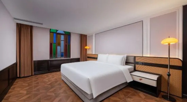 Семейный люкс Дуплекс с 2 комнатами Q.Pavilion Hotel