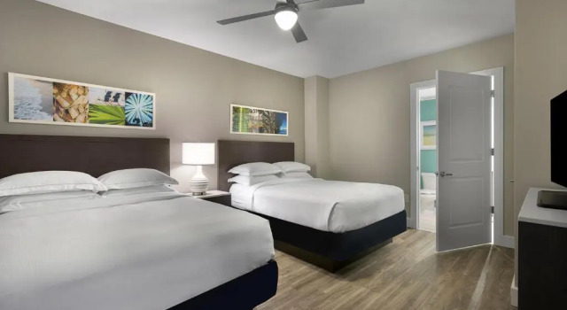 Люкс с 2 комнатами oceanfront Hilton Grand Vacations Club Ocean 22 Myrtle Beach