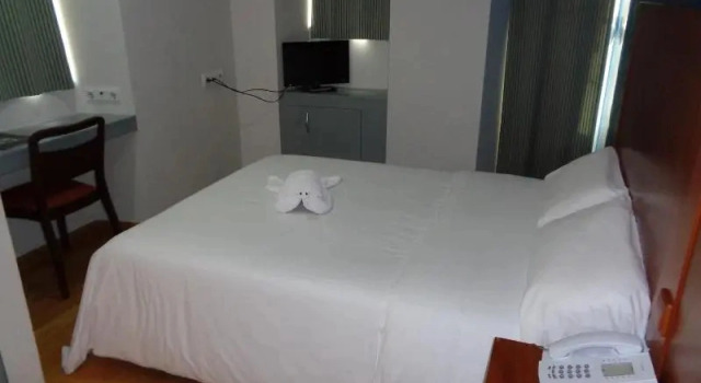 Одноместный номер Standard с балконом Hotel Villa De Betanzos