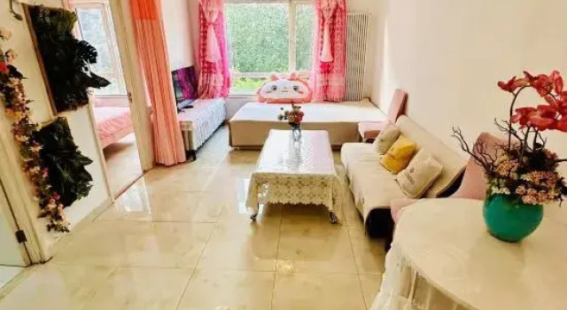 Кровать в общем номере Shuangjing Classic Warm House