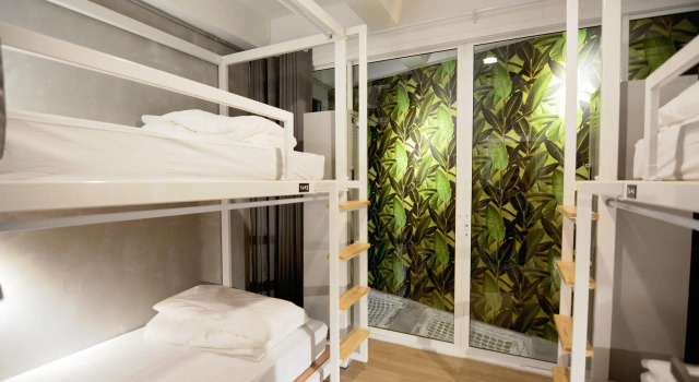 Кровать в общем номере (женский номер) Siam Eco Hostel