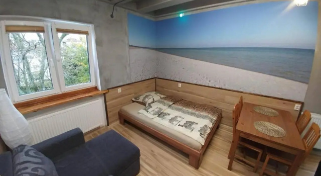 Апартаменты с балконом Apartament Navy Blue