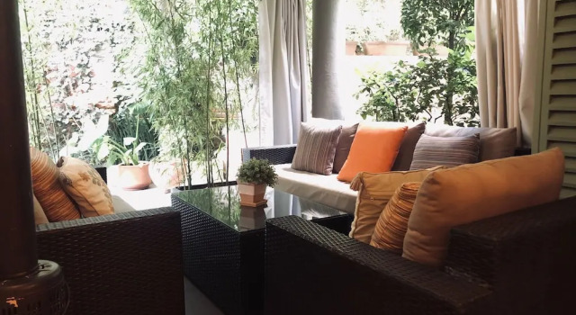Двухместный номер Deluxe с балконом и с красивым видом из окна Hotel Villa Condesa